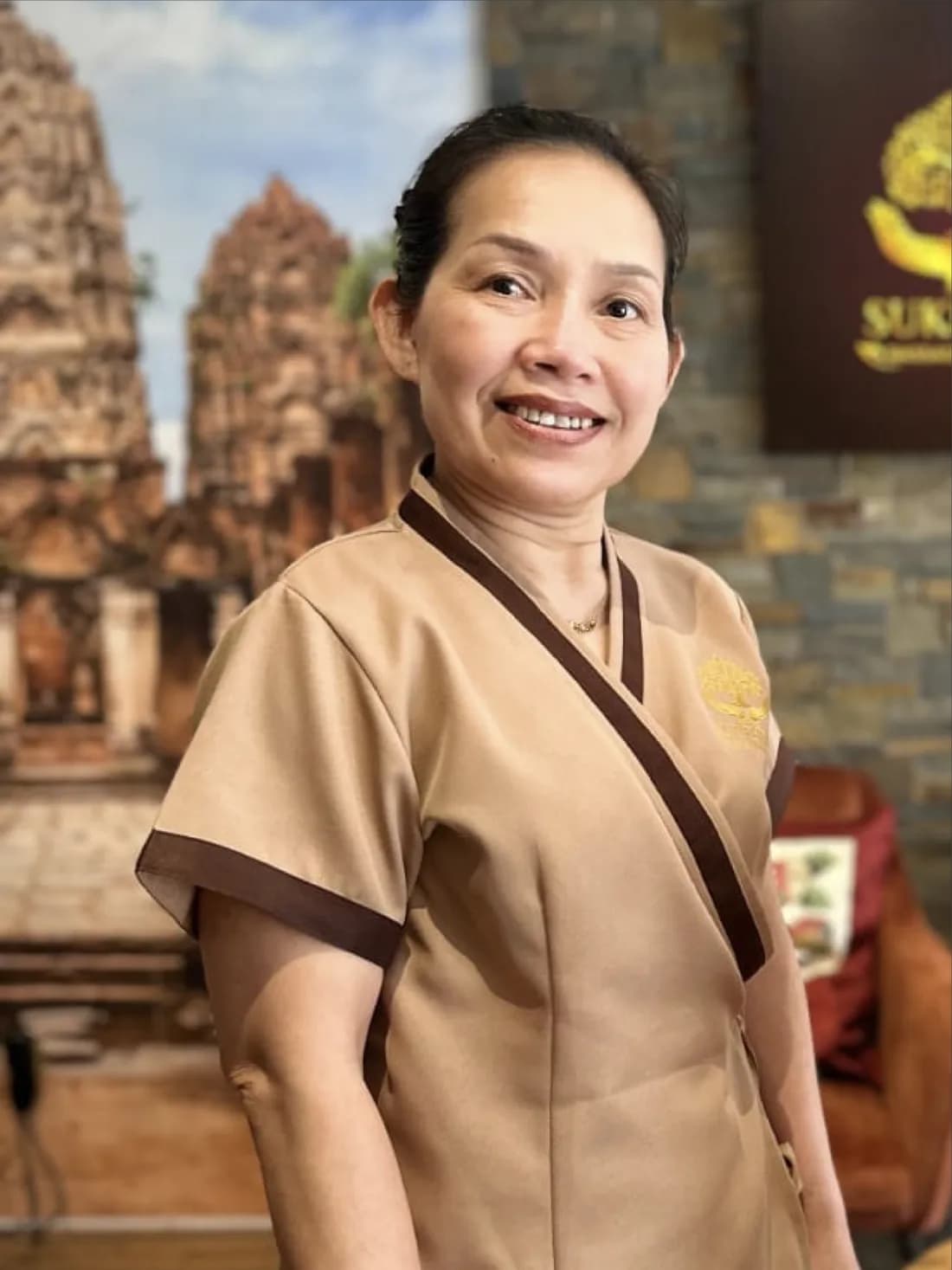 Phitsamai Sukpheng, gediplomeerd masseuse bij Sukpheng